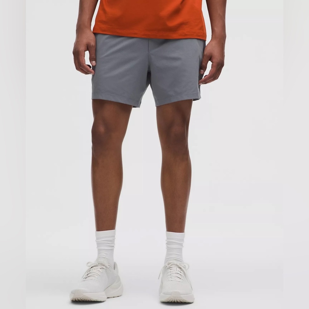 Lululemon Zeroed In Linerless Short 5" - Solar Grey, Size XXL